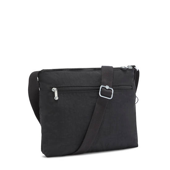 Black Kipling Alvar Crossbody Bags | 720856EHV