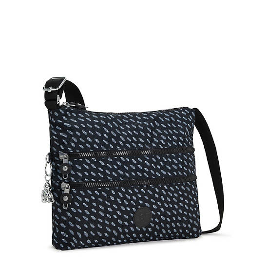 Black Kipling Alvar Printed Crossbody Bags | 491205OCT