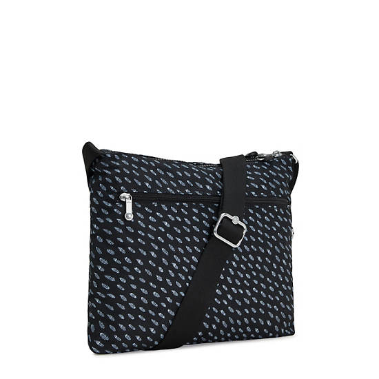 Black Kipling Alvar Printed Crossbody Bags | 491205OCT