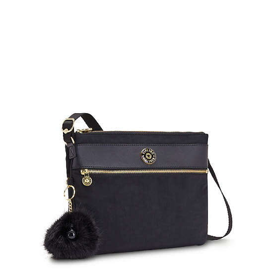 Black Kipling Ambrosia Crossbody Bags | 267503TEV