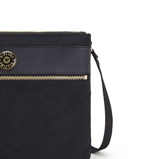 Black Kipling Ambrosia Crossbody Bags | 267503TEV