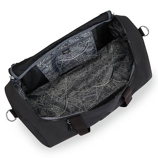 Black Kipling Argus Medium Duffle Bags | 415732UYP