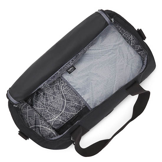 Black Kipling Argus Small Duffle Bags | 362917TXO