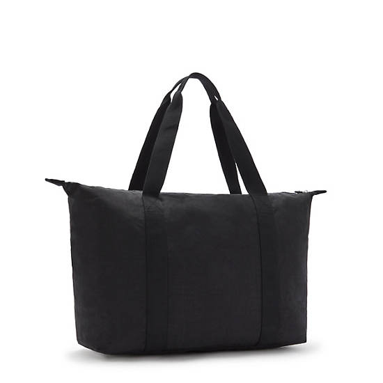 Black Kipling Art Medium Lite Tote Bags | 301426SGT