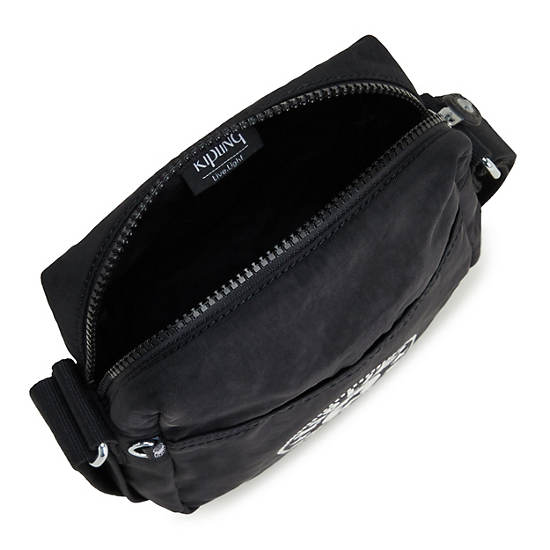 Black Kipling Chaz Crossbody Bags | 031572ZJA