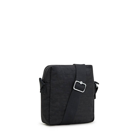 Black Kipling Chaz Crossbody Bags | 031572ZJA