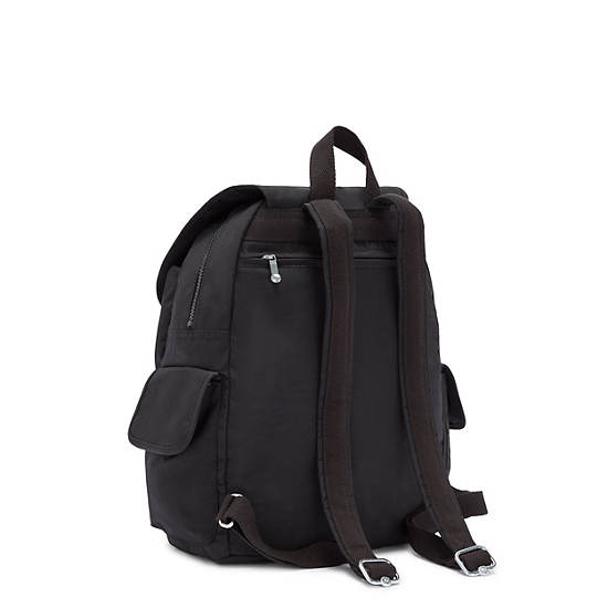 Black Kipling City Pack Backpacks | 456932XQW