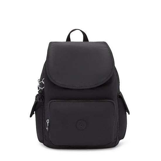 Black Kipling City Pack Backpacks | 456932XQW