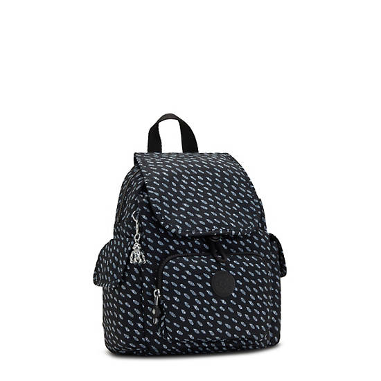 Black Kipling City Pack Mini Classic Printed Backpacks | 714938NRZ