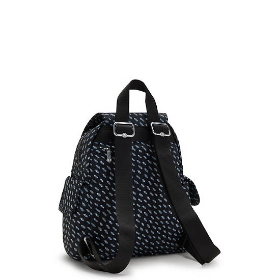 Black Kipling City Pack Mini Classic Printed Backpacks | 714938NRZ