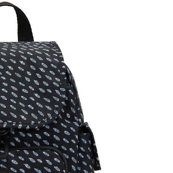 Black Kipling City Pack Mini Classic Printed Backpacks | 714938NRZ