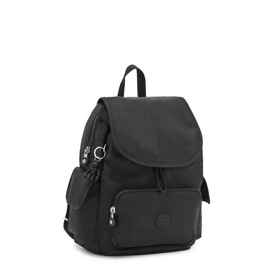 Black Kipling City Pack Small Backpacks | 849071GUZ