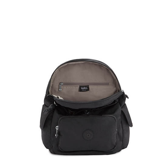 Black Kipling City Pack Small Backpacks | 849071GUZ