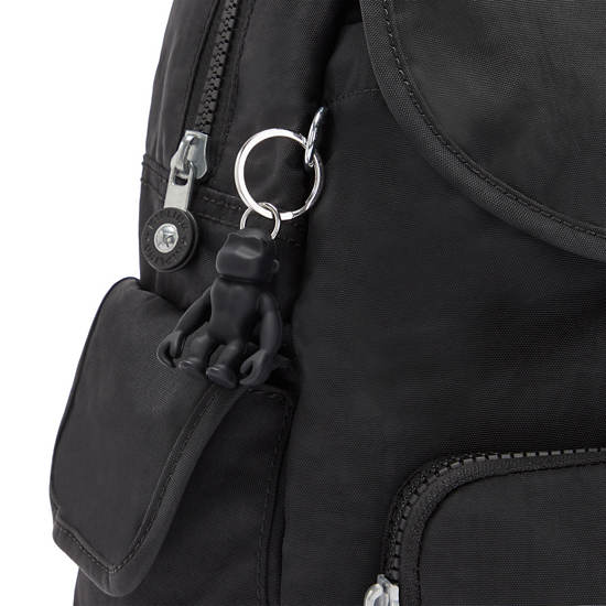 Black Kipling City Pack Small Backpacks | 849071GUZ