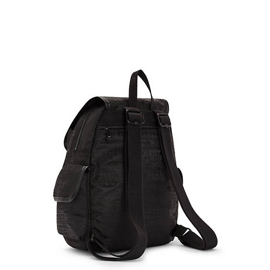 Black Kipling City Pack Small Classic Backpacks | 724169KDB