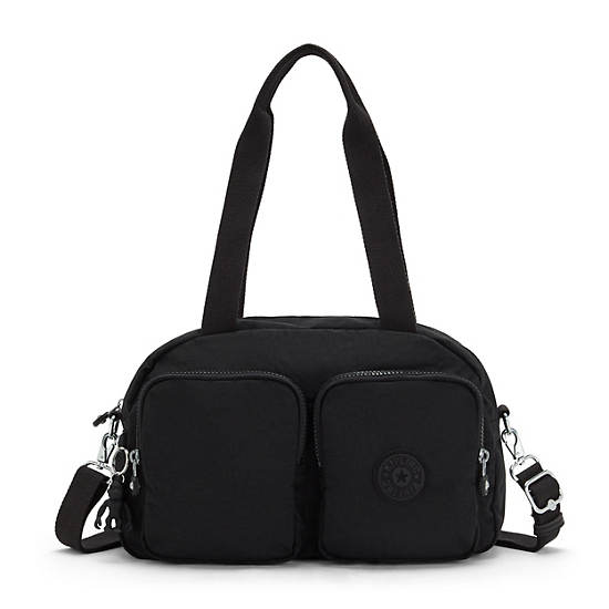 Black Kipling Cool Defea Shoulder Bags | 780521VKO