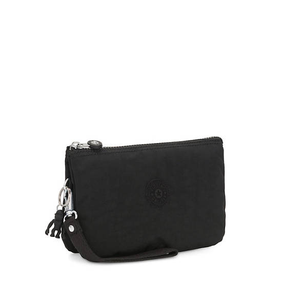 Black Kipling Creativity Extra Large Classic Wristlet Handbag | 683075UMW