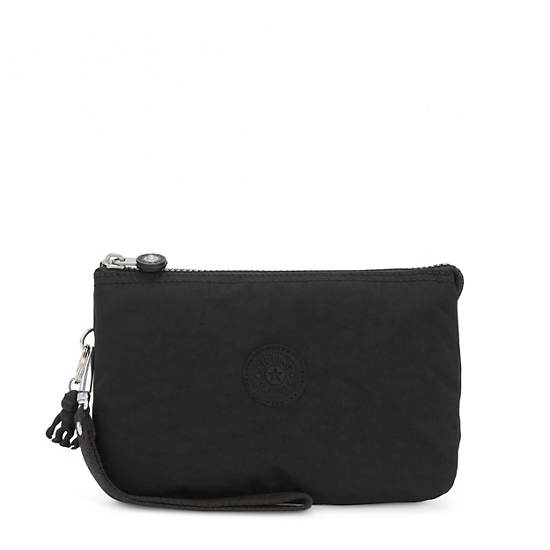 Black Kipling Creativity Extra Large Classic Wristlet Handbag | 683075UMW