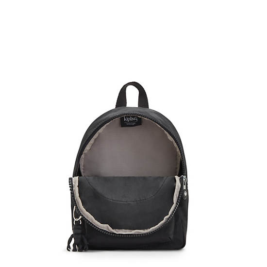 Black Kipling Curtis Compact Convertible Backpacks | 175024FKR