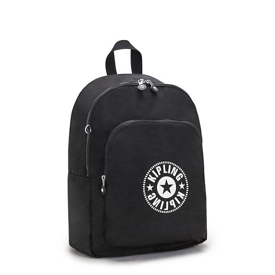 Black Kipling Curtis Medium Backpacks | 692435BTZ