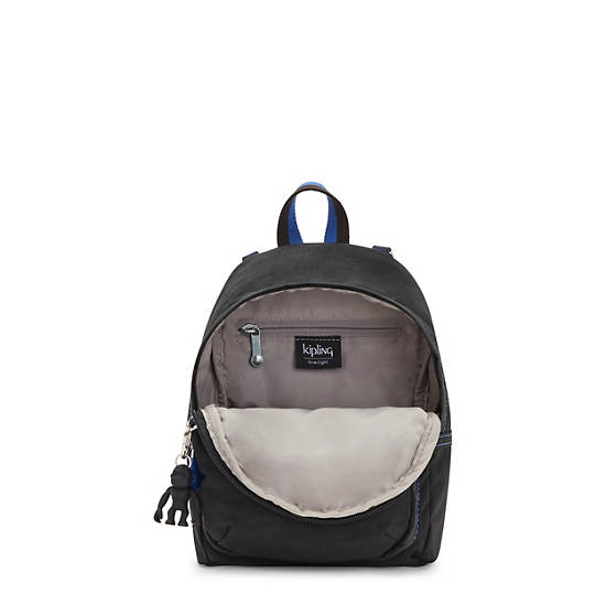 Black Kipling Delia Compact Convertible Backpacks | 402786UMG