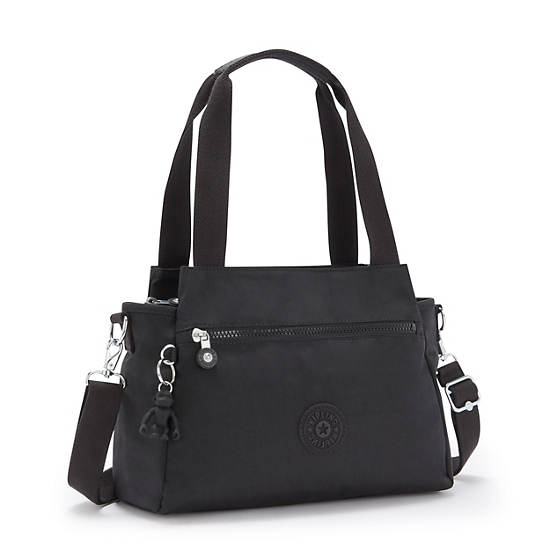 Black Kipling Elysia Shoulder Bags | 812049BMP