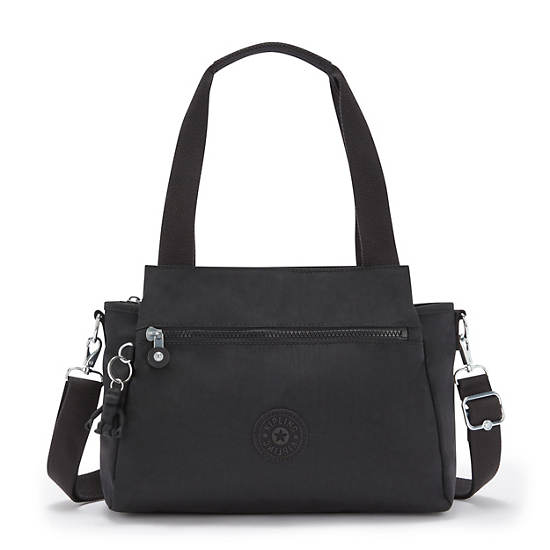 Black Kipling Elysia Shoulder Bags | 812049BMP