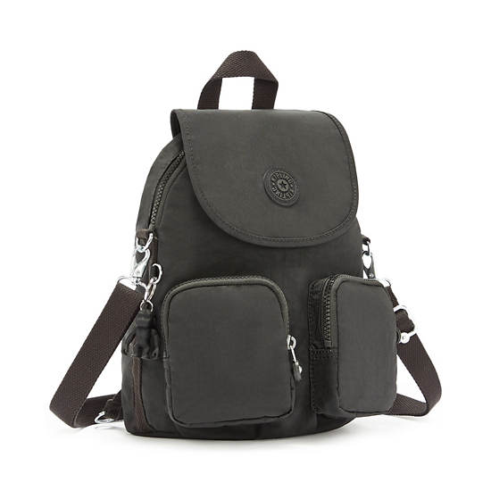 Black Kipling Firefly Up Convertible Backpacks | 425786EHV