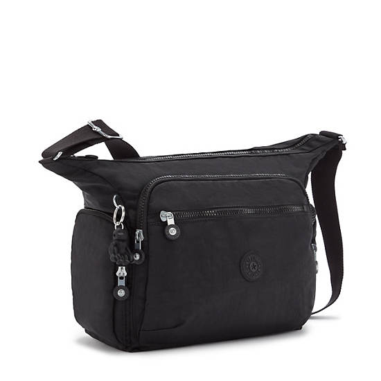 Black Kipling Gabbie Crossbody Bags | 280956HSM