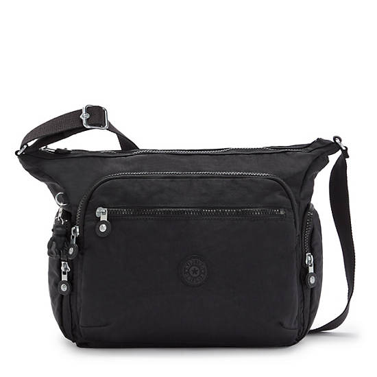 Black Kipling Gabbie Crossbody Bags | 280956HSM