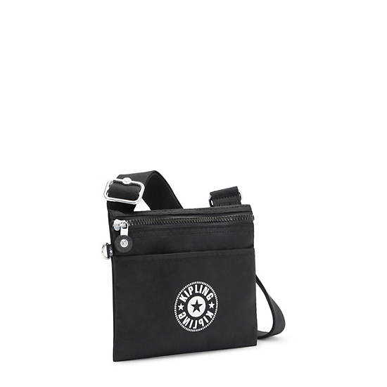 Black Kipling Gib Crossbody Bags | 912674RVT