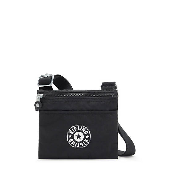 Black Kipling Gib Crossbody Bags | 912674RVT