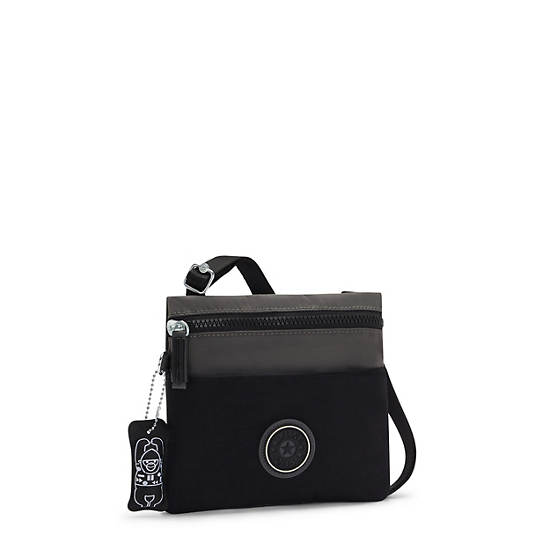 Black Kipling Gib Crossbody Handbag | 693184TED