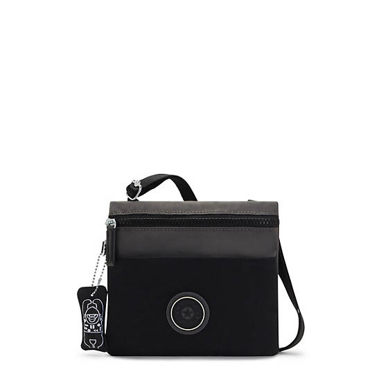 Black Kipling Gib Crossbody Handbag | 693184TED