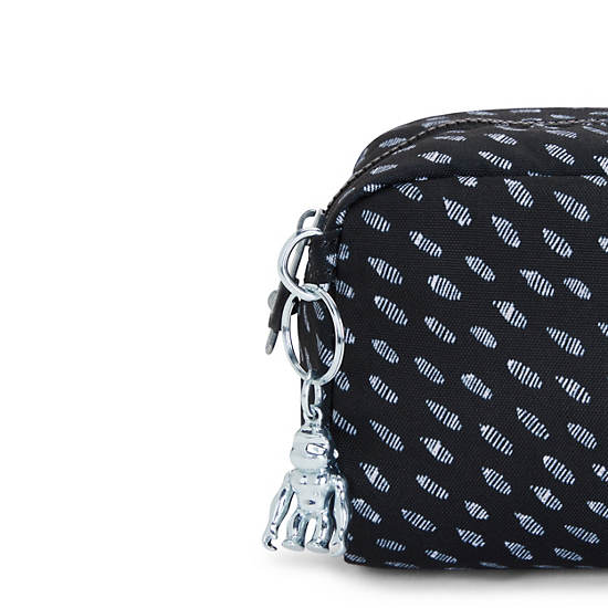 Black Kipling Gleam Printed Accessories | 803265XIG