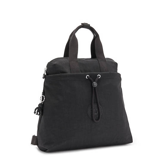 Black Kipling Goyo Medium Backpacks | 596317FLE