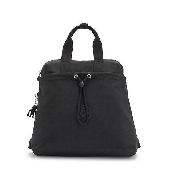 Black Kipling Goyo Medium Backpacks | 596317FLE