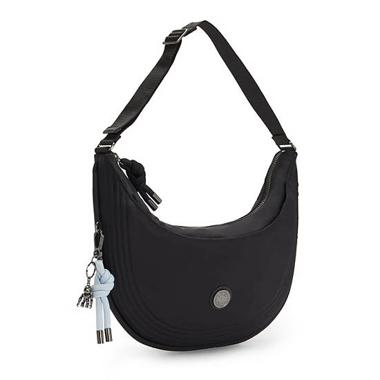 Black Kipling Hania Shoulder Bags | 173485TCX