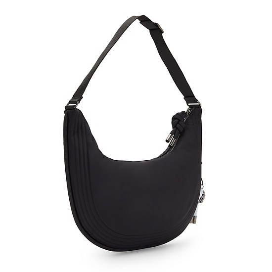 Black Kipling Hania Shoulder Bags | 173485TCX