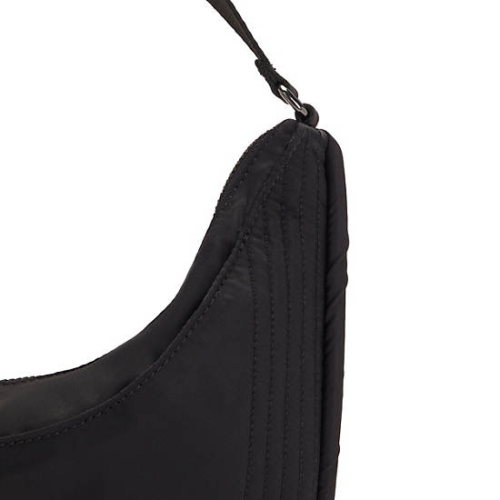 Black Kipling Hania Shoulder Bags | 173485TCX