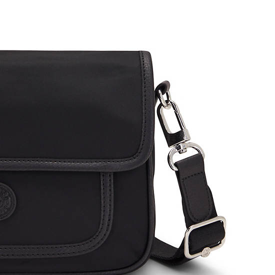 Black Kipling Inaki Crossbody Bags | 386970GYA