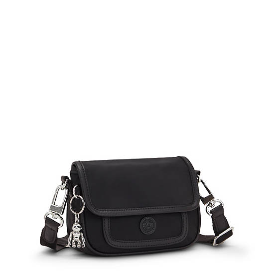 Black Kipling Inaki Small Crossbody Handbag | 724509SOC