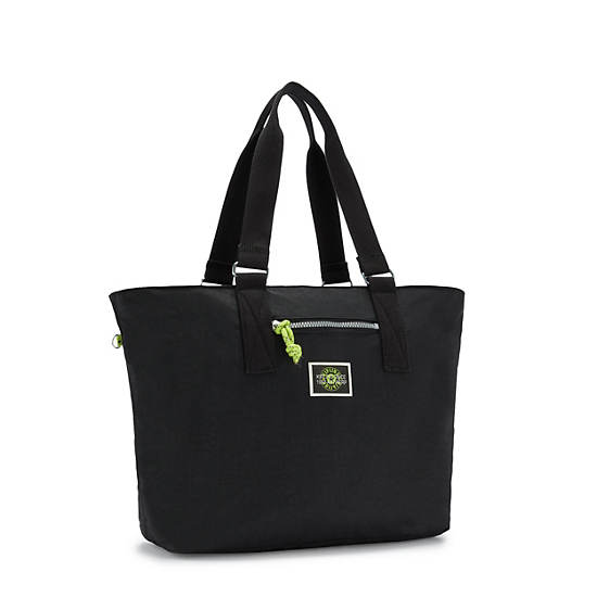 Black Kipling Jodi M Tote Bags | 473089BKF