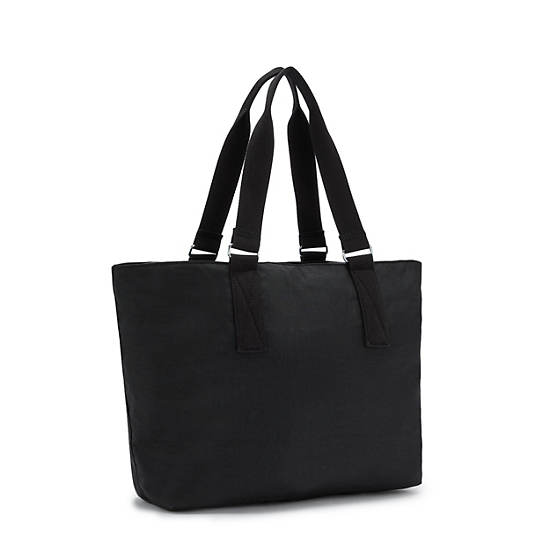 Black Kipling Jodi M Tote Bags | 473089BKF