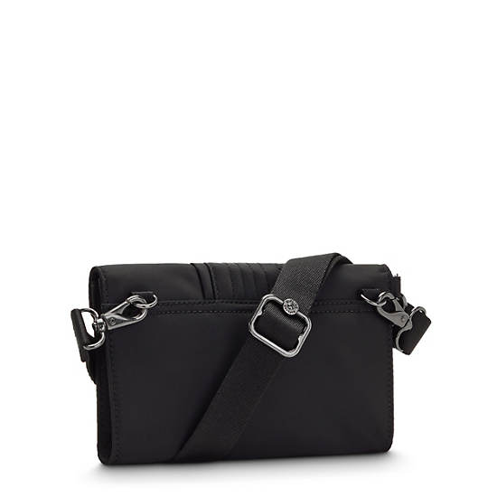 Black Kipling Lelio Crossbody Bags | 390574AGJ