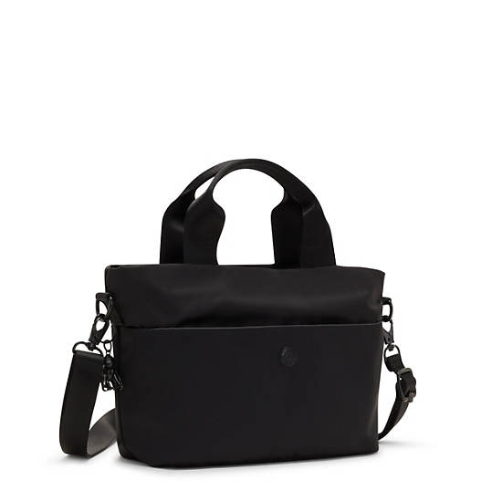 Black Kipling Minta Shoulder Bags | 094312EOC