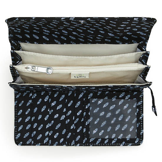 Black Kipling Money Land Printed Snap Accessories | 531746NQY