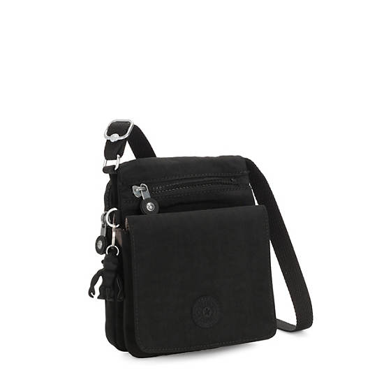 Black Kipling New Eldorado Crossbody Bag | 613795LEH