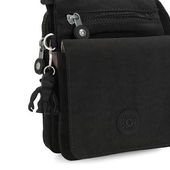 Black Kipling New Eldorado Crossbody Bag | 613795LEH