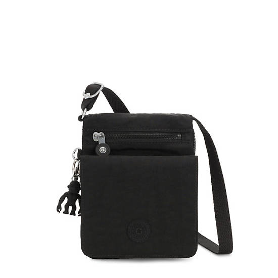 Black Kipling New Eldorado Crossbody Bag | 613795LEH